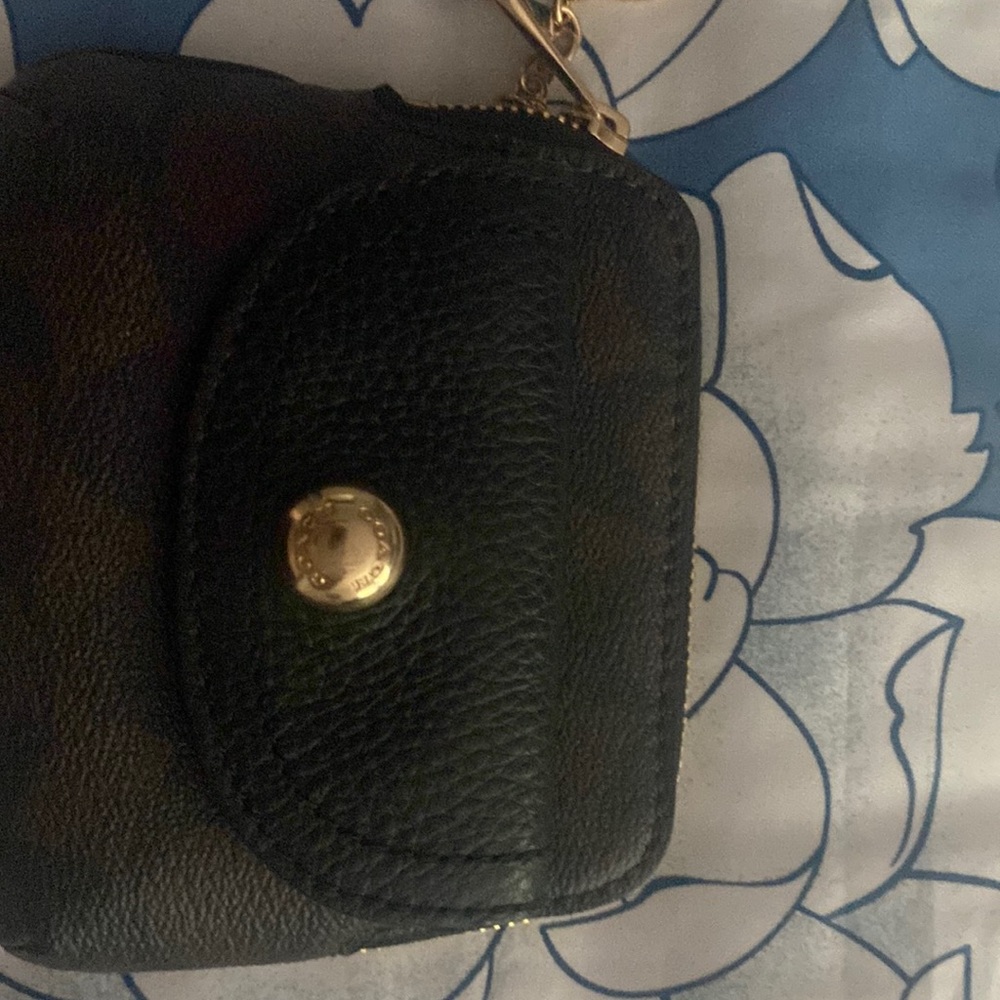 Coach change and card holder